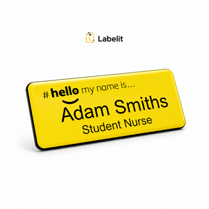 Personalised Printed Name Badge – Custom Staff, Nurse & Workplace ID Badge