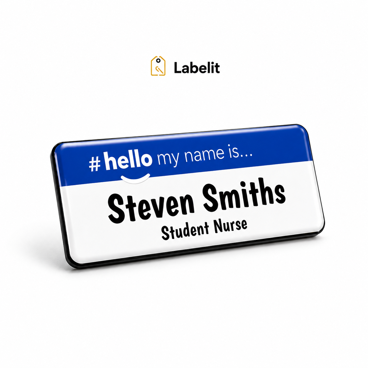 Personalised Printed Name Badge – Custom Staff, Nurse & Workplace ID Badge
